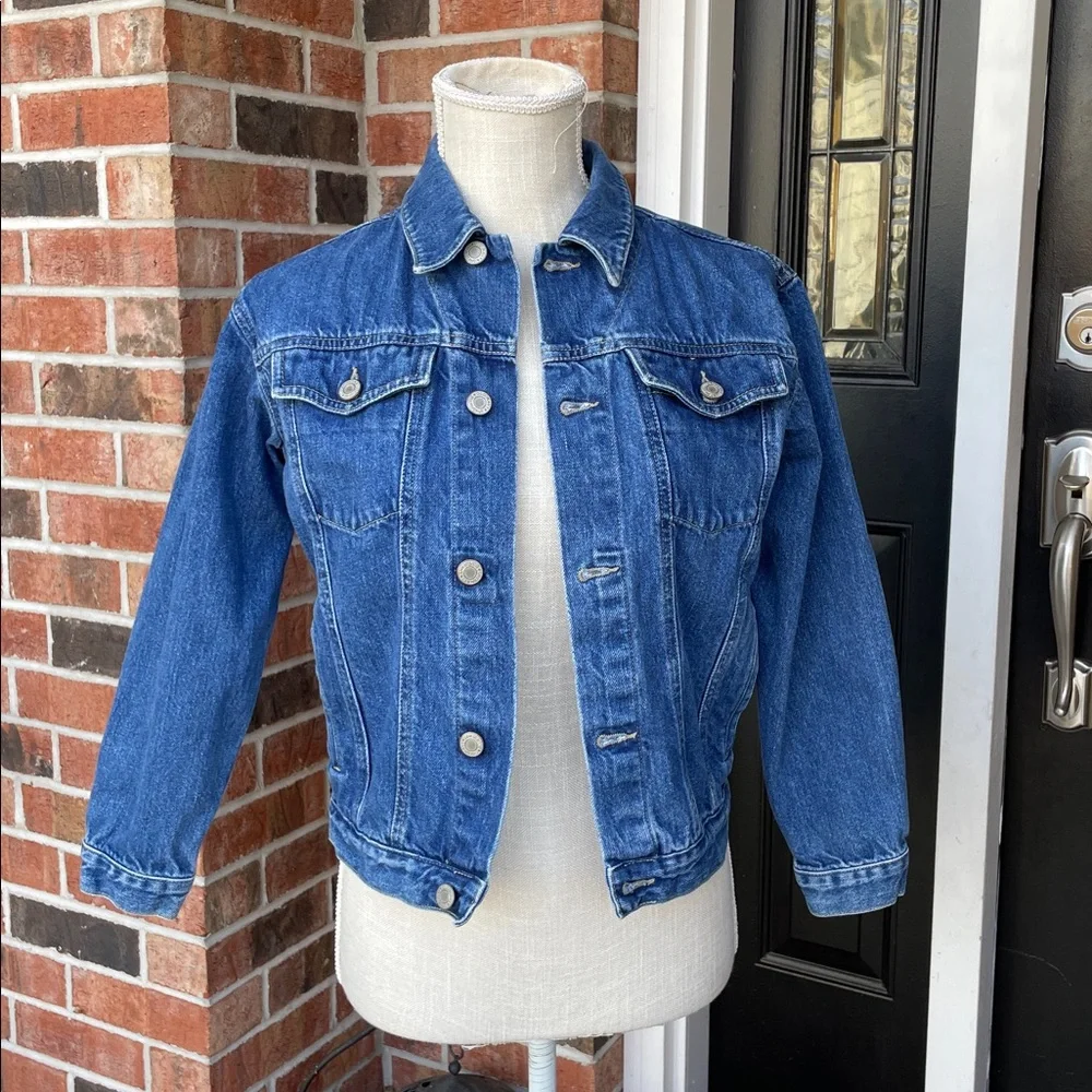 Vintage Old Navy Classic Blue Denim Jacket‎